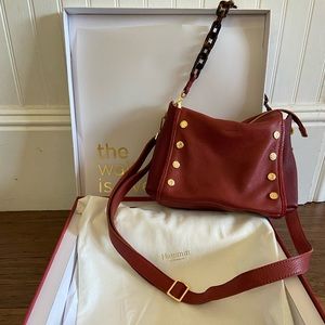 *Limited Edition* Hammitt Bryant Med in Red Zinfandel/Brushed Gold (Lunar NY)